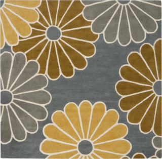 Safavieh Soho Soh705 Grey/Yellow Area Rug Square