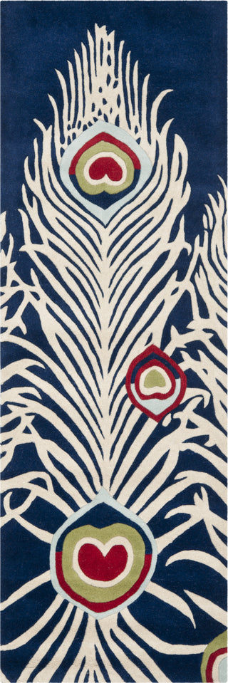 Safavieh Soho Soh709 Blue/Ivory Area Rug Runner