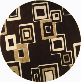 Safavieh Soho Soh711 Brown/Beige Area Rug Round