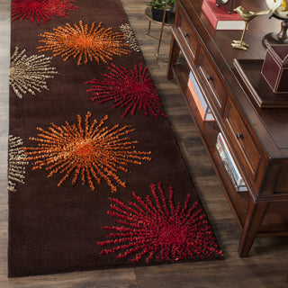 Safavieh Soho Soh712 Brown/Multi Area Rug Room Scene