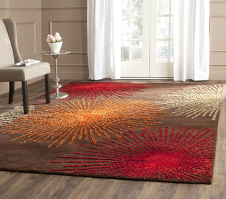 Safavieh Soho Soh712 Brown/Multi Area Rug Room Scene