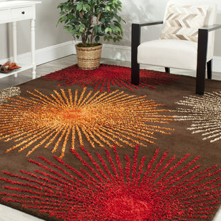 Safavieh Soho Soh712 Brown/Multi Area Rug Room Scene