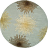 Safavieh Soho Soh712 Light Blue/Multi Area Rug Round