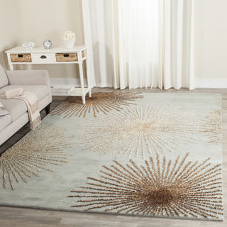 Safavieh Soho Soh712 Light Blue/Multi Area Rug Room Scene