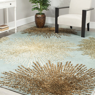 Safavieh Soho Soh712 Light Blue/Multi Area Rug Room Scene