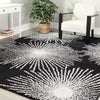 Safavieh Soho Soh712 Black/White Area Rug Room Scene