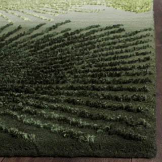 Safavieh Soho Soh712 Green/Multi Area Rug Detail