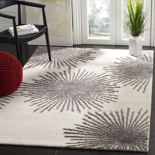 Safavieh Soho Soh712 Ivory/Silver Area Rug Room Scene Feature