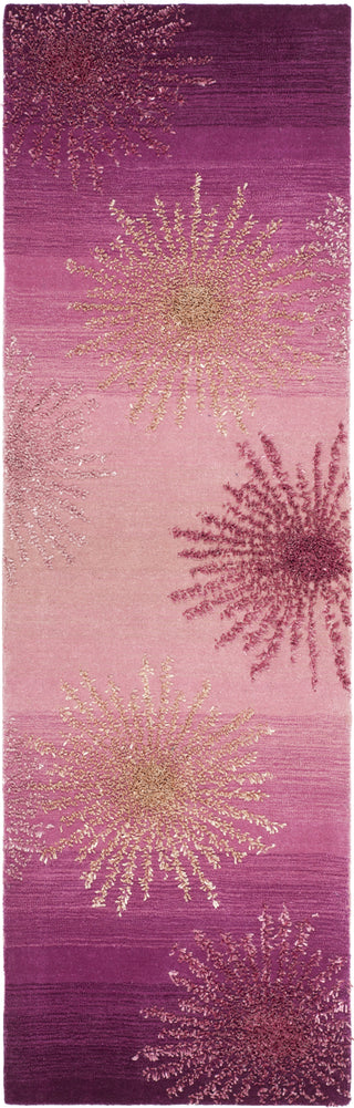 Safavieh Soho Soh712 Pink Area Rug Runner