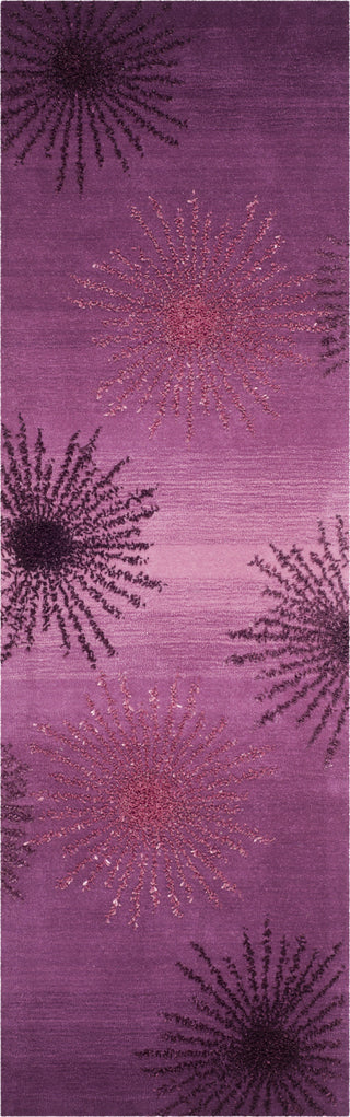 Safavieh Soho Soh712 Purple Area Rug Runner