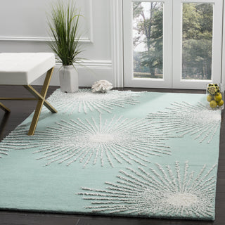 Safavieh Soho Soh712 Light Teal/Multi Area Rug 