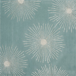 Safavieh Soho Soh712 Light Teal/Multi Area Rug Square