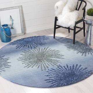 Safavieh Soho Soh712 Denim Area Rug Room Scene