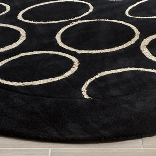 Safavieh Soho Soh714 Black/Ivory Area Rug Detail