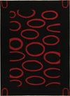 Safavieh Soho Soh714 Black/Red Area Rug main image