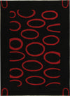 Safavieh Soho Soh714 Black/Red Area Rug Main