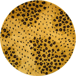 Safavieh Soho Soh715 Gold/Black Area Rug Round