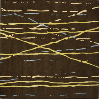 Safavieh Soho Soh716 Brown/Yellow Area Rug Square