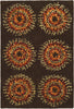 Safavieh Soho Soh719 Brown/Gold Area Rug 
