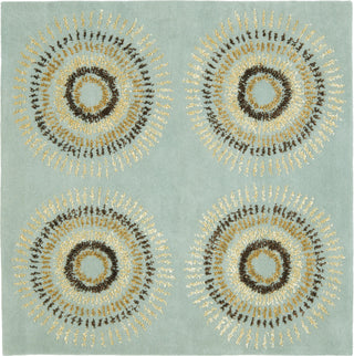 Safavieh Soho Soh719 Light Blue/Multi Area Rug Square