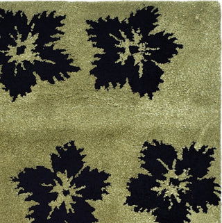 Safavieh Soho Soh720 Sage/Black Area Rug 