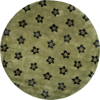 Safavieh Soho Soh720 Sage/Black Area Rug Round