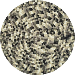 Safavieh Soho Soh723 Ivory/Grey Area Rug Round