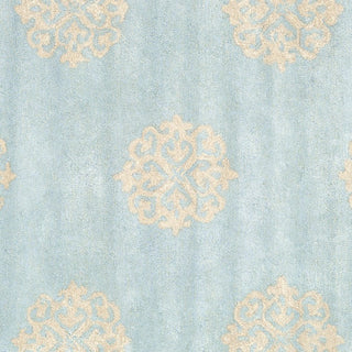 Safavieh Soho 724 Turquoise/Yellow Area Rug 