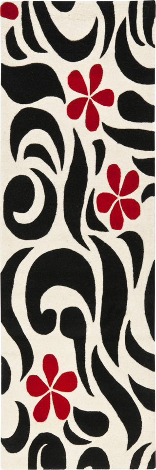 Safavieh Soho Soh725 Ivory/Black Area Rug Runner