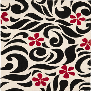 Safavieh Soho Soh725 Ivory/Black Area Rug Square