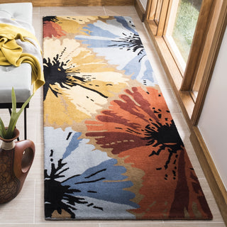 Safavieh Soho Soh729 Olive/Multi Area Rug Room Scene