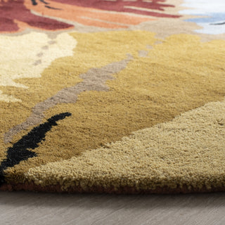 Safavieh Soho Soh729 Olive/Multi Area Rug Detail