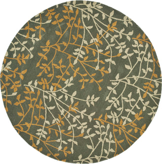 Safavieh Soho Soh733 Grey/Multi Area Rug Round