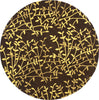 Safavieh Soho Soh733 Brown/Multi Area Rug Round