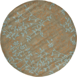 Safavieh Soho Soh733 Light Brown/Multi Area Rug Round