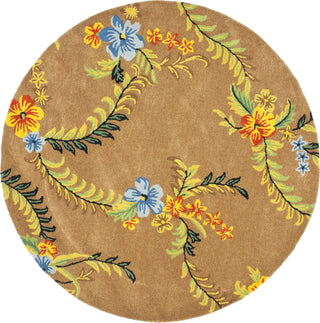 Safavieh Soho Soh734 Brown/Multi Area Rug Round