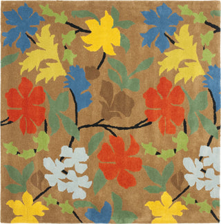 Safavieh Soho Soh737 Brown/Multi Area Rug Square