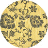 Safavieh Soho Soh742 Gold/Black Area Rug Round