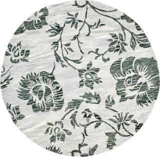 Safavieh Soho Soh742 Grey/Black Area Rug Round