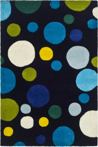 Safavieh Soho Soh753 Black/Multi Area Rug 