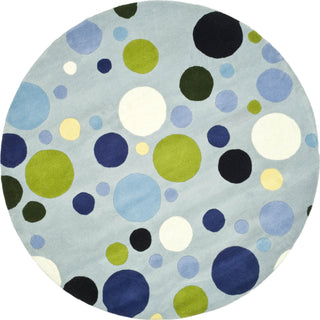 Safavieh Soho Soh753 Blue/Multi Area Rug Round