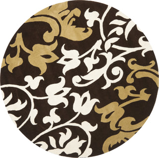 Safavieh Soho Soh760 Brown/Multi Area Rug Round