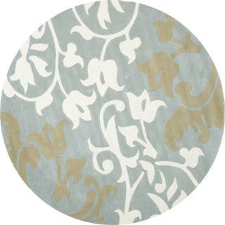 Safavieh Soho Soh760 Blue/Multi Area Rug Round