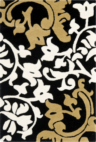 Safavieh Soho Soh760 Black/Multi Area Rug 