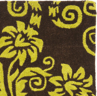 Safavieh Soho Soh765 Brown/Green Area Rug 