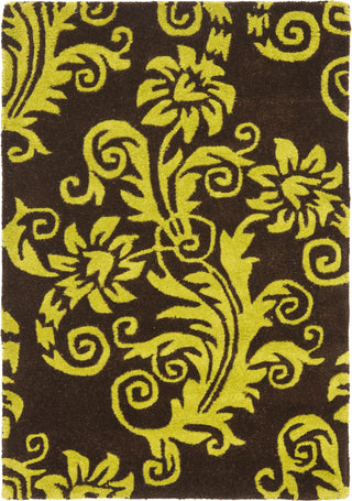 Safavieh Soho Soh765 Brown/Green Area Rug 