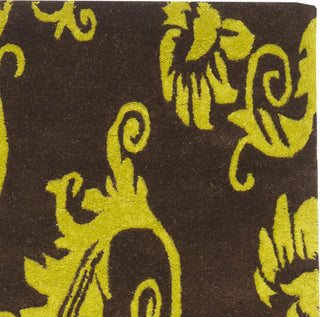 Safavieh Soho Soh765 Brown/Green Area Rug 