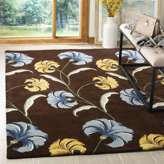 Safavieh Soho Soh767 Brown/Multi Area Rug Room Scene Feature