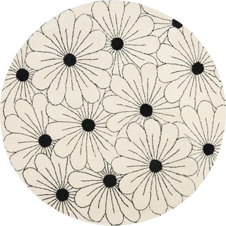 Safavieh Soho Soh768 Ivory/Black Area Rug Round