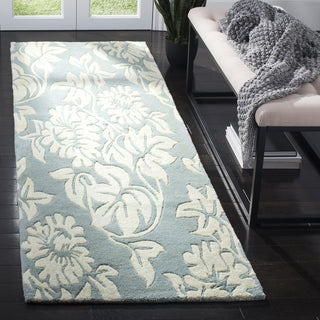 Safavieh Soho Soh770 Blue/Ivory Area Rug Room Scene